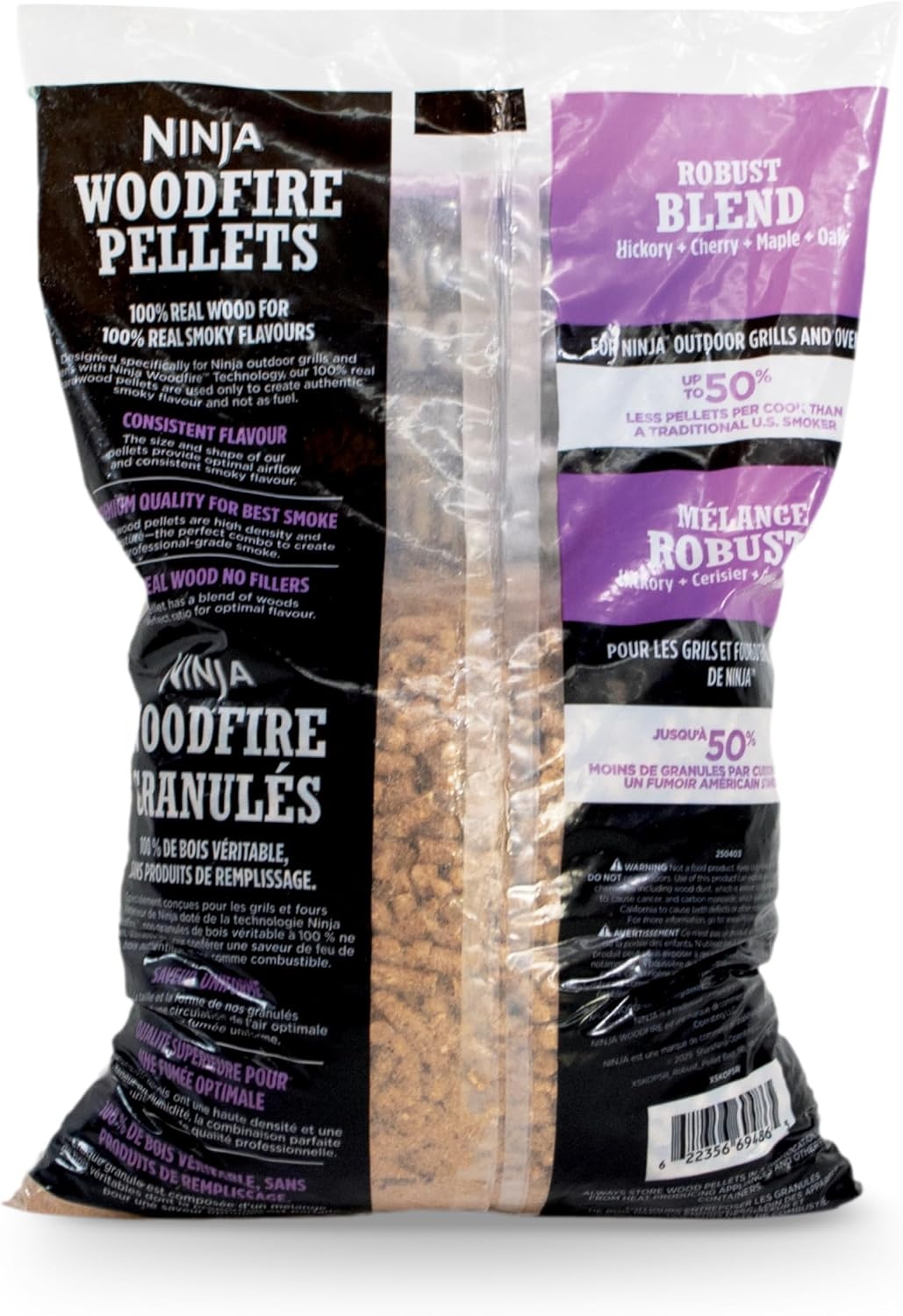 image:imageNinja Woodfire All Purpose Pellets 5lb Bag Real Wood Ninja CompatibleRobust Blend