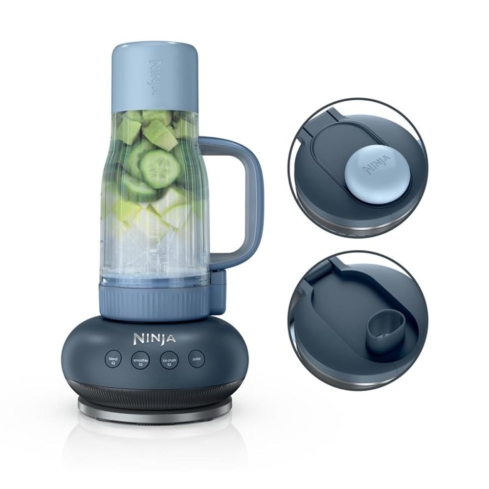 image:imageNinja BlendBOSS Personal Blender 26oz Tumbler 1200PW DB301GNBRNCyberspace