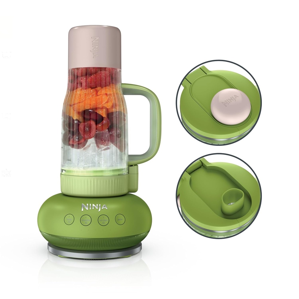 image:imageNinja BlendBOSS Personal Blender 26oz Tumbler 1200PW DB301GNBRNWatermelon Bubblegum
