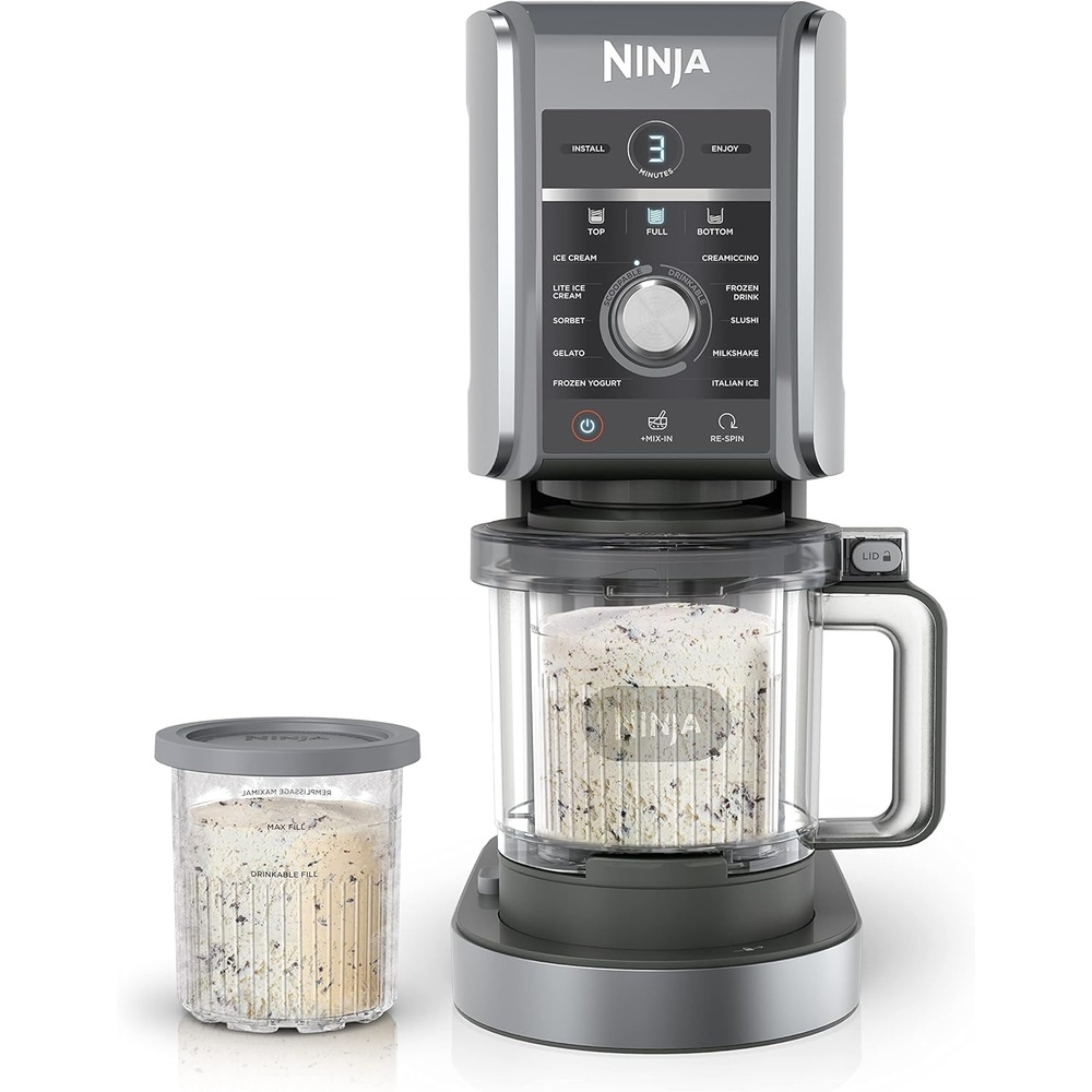 image:imageNinja NC501C CREAMi Deluxe Ice Cream Maker Canadian VersionCanadian Version