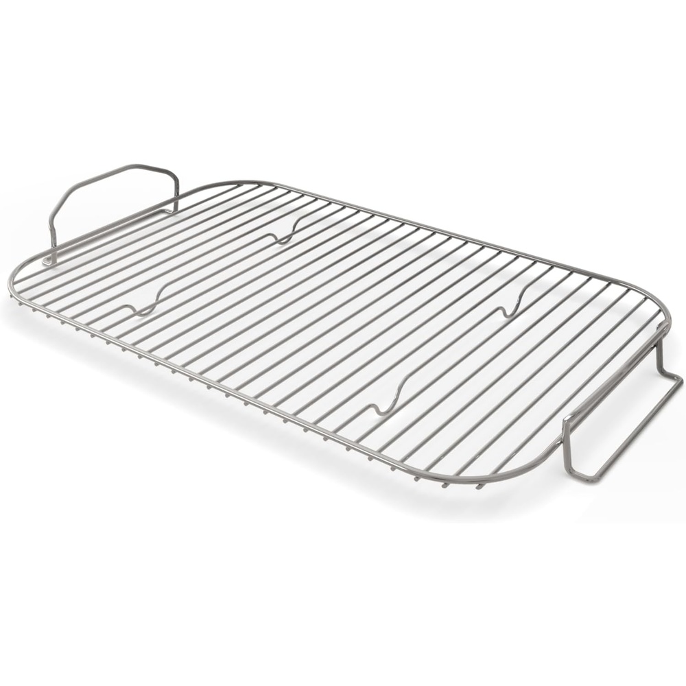 image:imageNinja Woodfire XL Rib Rack for Grilling up to 4 Full Racks of Ribs Easy to Wipe Clean Official Accessory Compatible with Ninja Woodfire XL BBQ Grill OG850 OG901 Black XSKOGXLRBRKEURoast Smoke Rack
