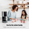 Ninja CREAMi | Ice Cream Maker Bundle | Includes (4)16 oz. Tubs for Gelato, Mix-ins, Milkshakes, Sorbet, Smoothie Bowls & More| 7 One-Touch Programs| Compact Size| Perfect for Kids | Silver(Silver (4 Pints))