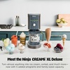 Ninja CREAMi Deluxe Ice Cream Maker | 11-in-1 Create Frozen Desserts, Sorbet, Milkshakes, Yogurt & More | Includes 2 Dishwasher Safe XL 24 Oz. Tubs with storage lids | Blue | NC501ND