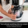 Ninja CREAMi Ice Cream Maker, 5 One-Touch Programs, Includes (2) 16oz Pints with Lids, Transform Frozen Bases to Ice Cream, Sorbets, Milkshakes, Vegan, Dairy-Free Options, NC300 White (Renewed)