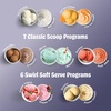 Ninja CREAMi Swirl Ice Cream and Soft Serve Maker, Sorbet, Milkshake, Frozen Yogurt, Low Calories Program & More, 13-in-1, Soft Serve Handle & (2) CREAMi Swirl 16oz Pints, For Kids & ALL ages, NC701C