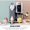 Ninja Creami Scoop & Swirl 13-in-1 Ice Cream and Soft Serve Maker, NC701BL(CREAMi Scoop & Swirl (Silver))