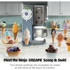 Ninja Creami Scoop & Swirl 13-in-1 Ice Cream and Soft Serve Maker, NC701ND