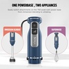 Ninja Immersion Blender & Whisk, 4 Speeds, 4oz Cup, Deep Navy, CI201ND(Navy)