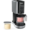 Ninja NC300 CREAMi Ice Cream Maker with (2) Pint Containers & Lids, Silver (Renewed)
