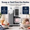Ninja NC701 CREAMi Swirl 13-in-1 Soft Serve Ice Cream Machine (Renewed) Bundle with 2 YR CPS Enhanced Protection Pack