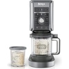 Ninja (Refurbished) NC501 CREAMi Deluxe 11-in-1 XL Ice Cream Maker Silver Bundle with 2 YR CPS Enhanced Protection Pack (Renewed)