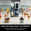 Ninja (Refurbished) Swirl by CREAMi Ice Cream and Soft Serve Maker, Sorbet, Milkshake, Frozen Yogurt, Low Calories Program 13-in-1, Soft Serve Handle, (2) CREAMi Swirl 16oz Pints (Renewed)