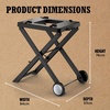 Ninja Woodfire Folding Grill Stand. Black/Grey XSKGRLLSTDEUK(Stand)
