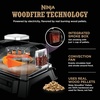 Ninja Woodfire Outdoor Grill & Smoker, 4-in-1 Functionality, Grill, Smoke, Bake, Roast, Authentic Woodfire Flavors, Electric Heat, OG301 (Renewed)(4-in-1 Grill + Smoker)