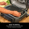 Ninja Woodfire XL Rib Rack for Grilling up to 4 Full Racks of Ribs, Easy to Wipe Clean, Official Accessory, Compatible with Ninja Woodfire XL BBQ Grill OG850 / OG901, Black, XSKOGXLRBRKEU(Roast & Smoke Rack)