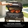 Ninja Woodfire XL Rib Rack for Grilling up to 4 Full Racks of Ribs, Easy to Wipe Clean, Official Accessory, Compatible with Ninja Woodfire XL BBQ Grill OG850 / OG901, Black, XSKOGXLRBRKEU(Roast & Smoke Rack)