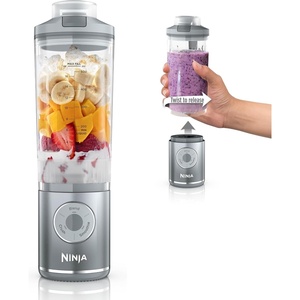 Ninja Blast Max Portable Blender, Twist & Go, 22oz, Silver, BC251SL(22 oz.)