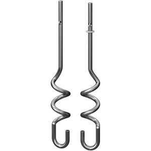 Ninja Foodi Dough Hooks, Fits Power Mixer System CI100 Series, XSKDOUGHHK