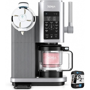 Ninja NC701 CREAMi Swirl 13-in-1 Soft Serve Ice Cream Machine (Renewed) Bundle with 2 YR CPS Enhanced Protection Pack