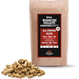 Ninja Woodfire Pellets, All-Purpose Blend, 900g Bag, XSKOGAPBPL2UK(All-Purpose Blend Pellets)