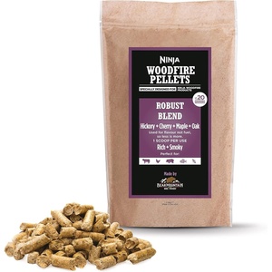 Ninja Woodfire Pellets, All-Purpose Blend, 900g Bag, XSKOGAPBPL2UK(Robust Blend Pellets)