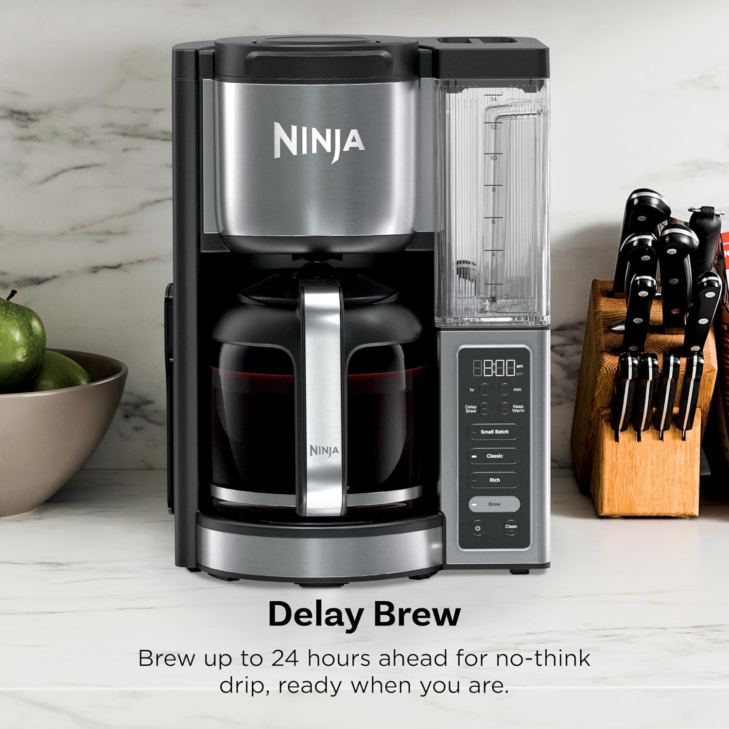 image:imageNinja Fresh Brew Coffee Maker 14 Cup Glass Carafe Stainless Steel CE45114 Cup