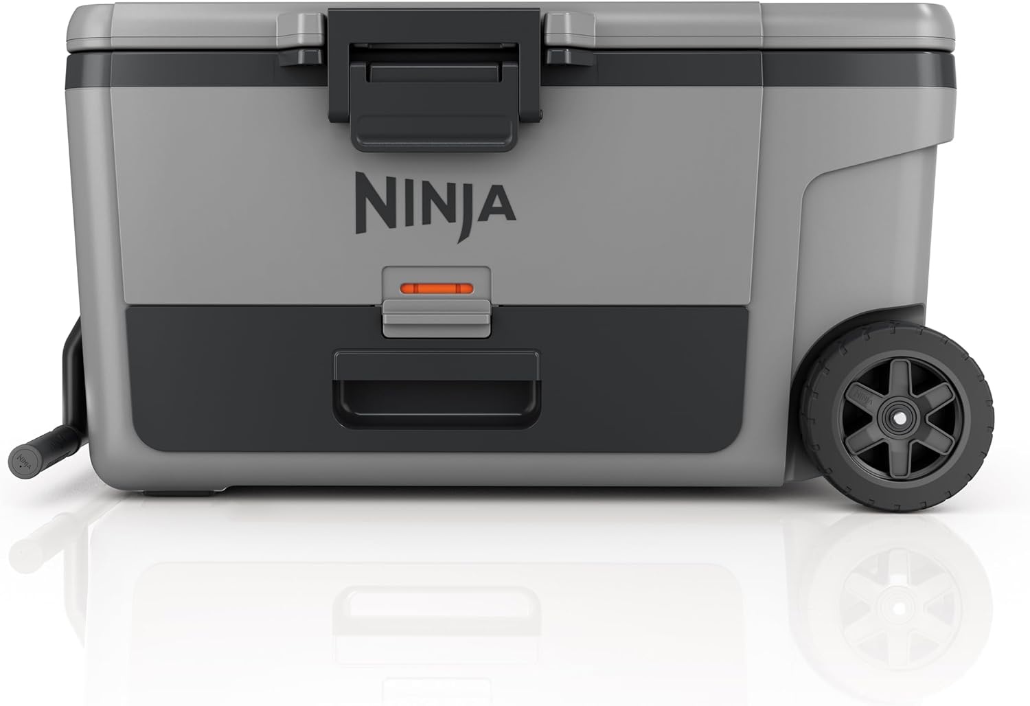 image:imageNinja FrostVault 45qt Cooler with Wheels Dry Storage Drawer Slate GraySlate Gray