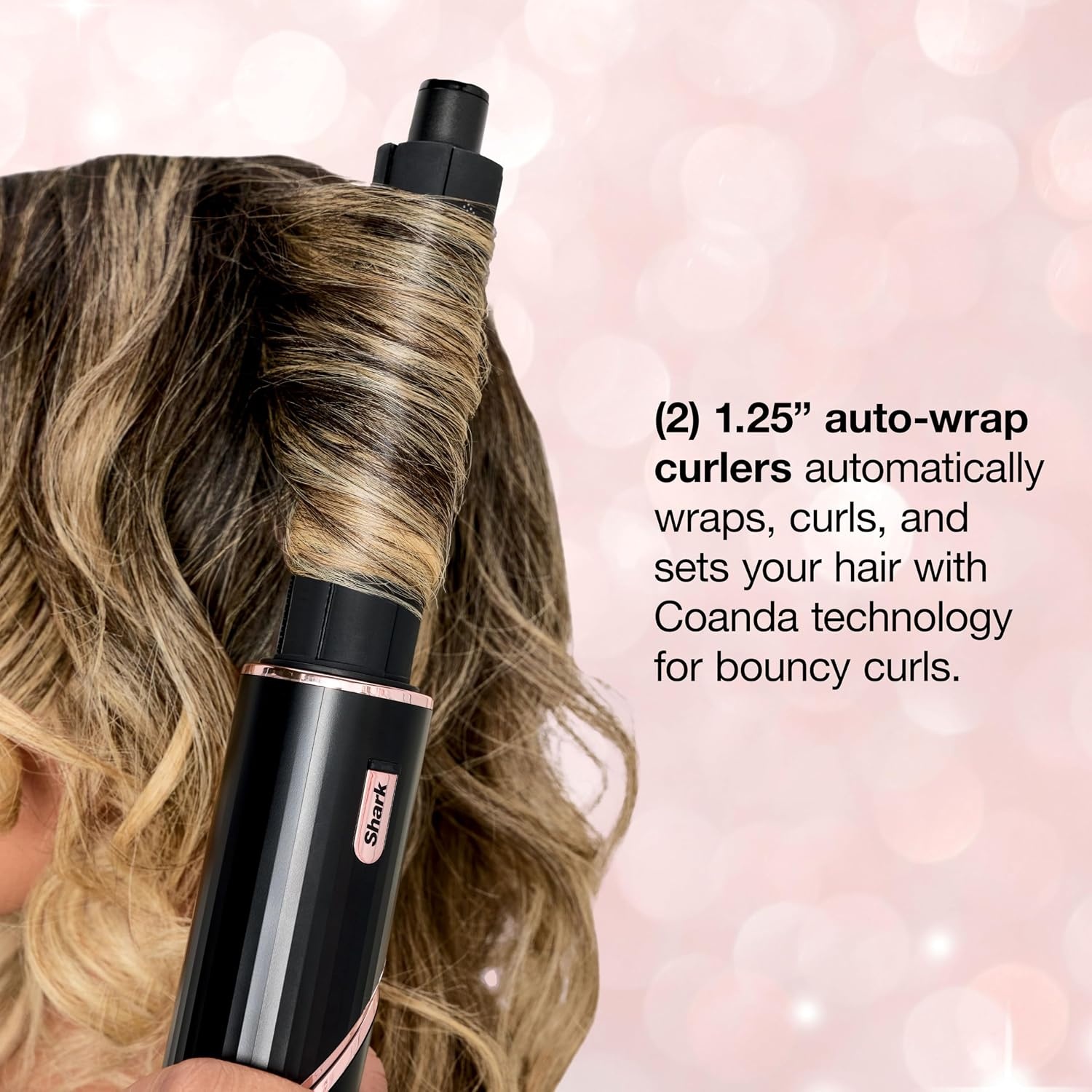 image:imageShark FlexStyle Air MultiStyler amp Drying System Coanda Black HD440BKMarilyn MonroePink Sparkle