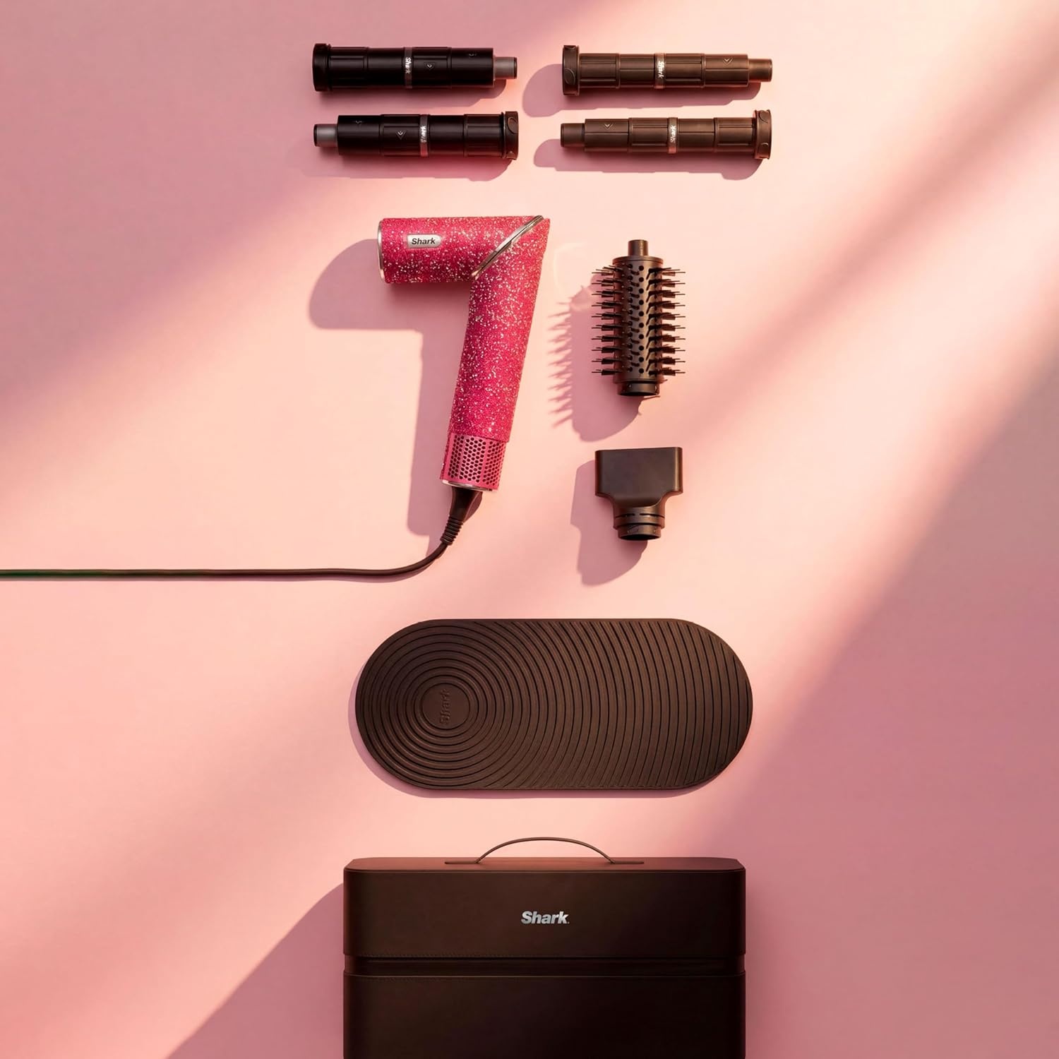 image:imageShark FlexStyle Air MultiStyler amp Drying System Coanda Black HD440BKMarilyn MonroePink Sparkle