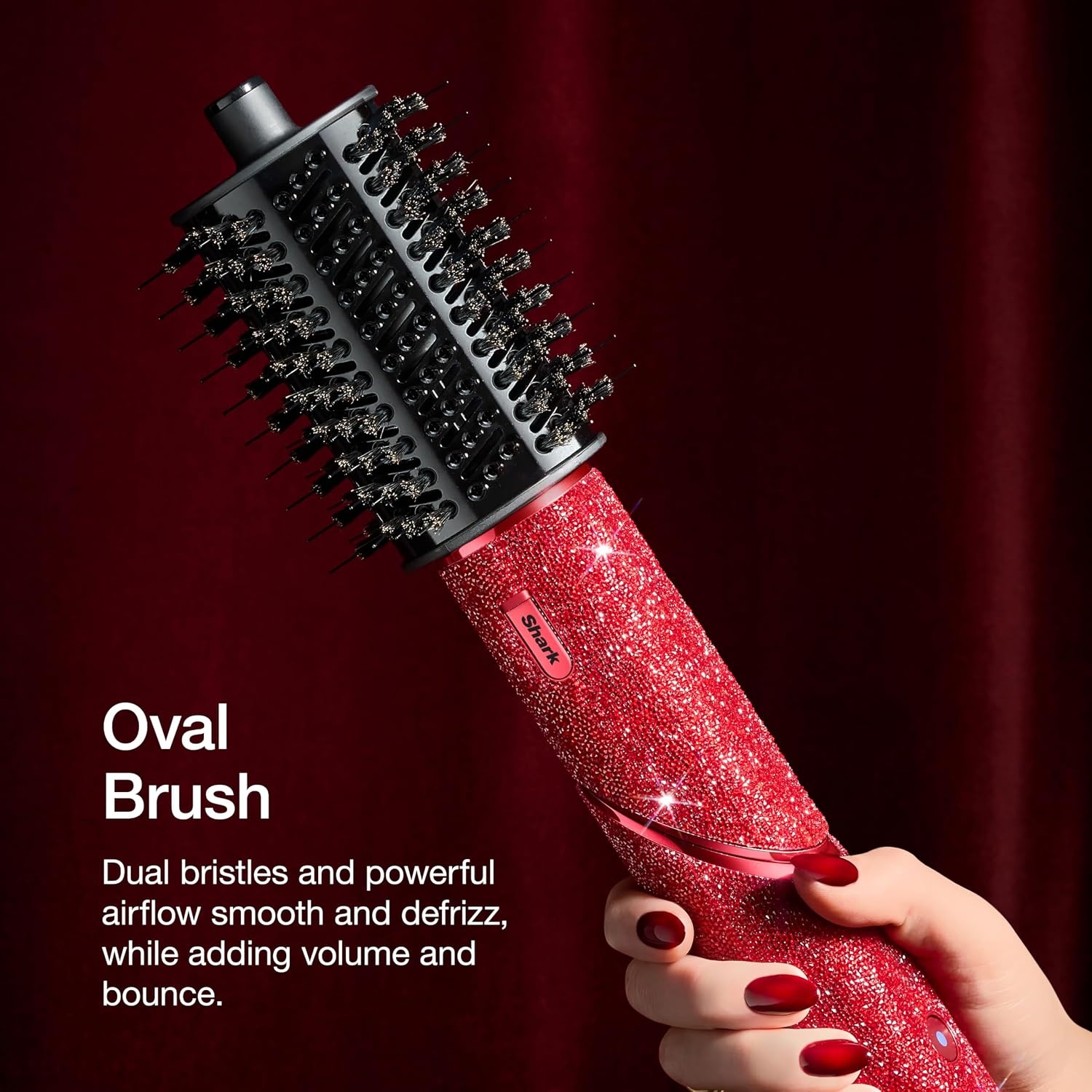 image:imageShark FlexStyle Air MultiStyler amp Drying System Coanda Black HD440BKRed SparkleLimited Edition