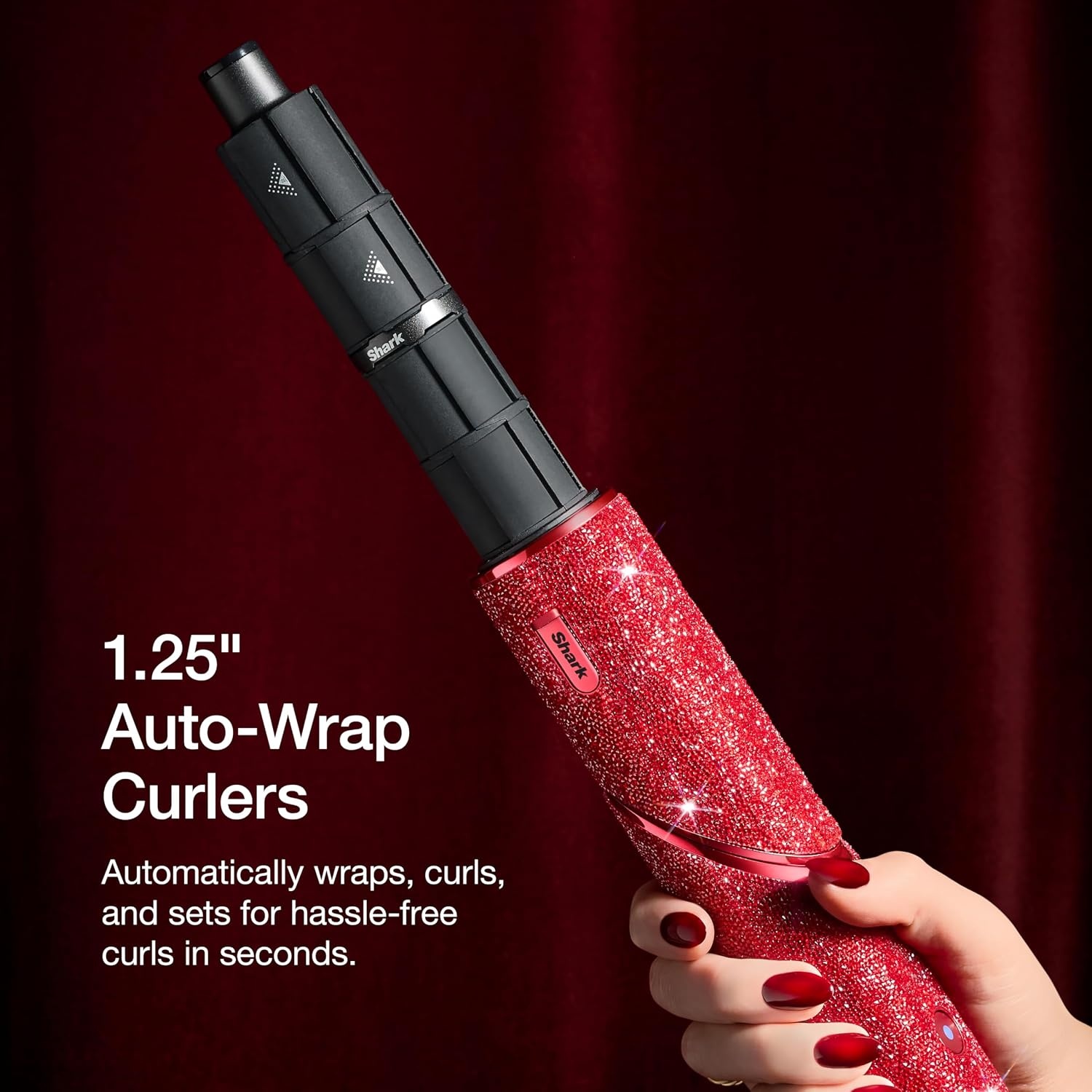 image:imageShark FlexStyle Air MultiStyler amp Drying System Coanda Black HD440BKRed SparkleLimited Edition
