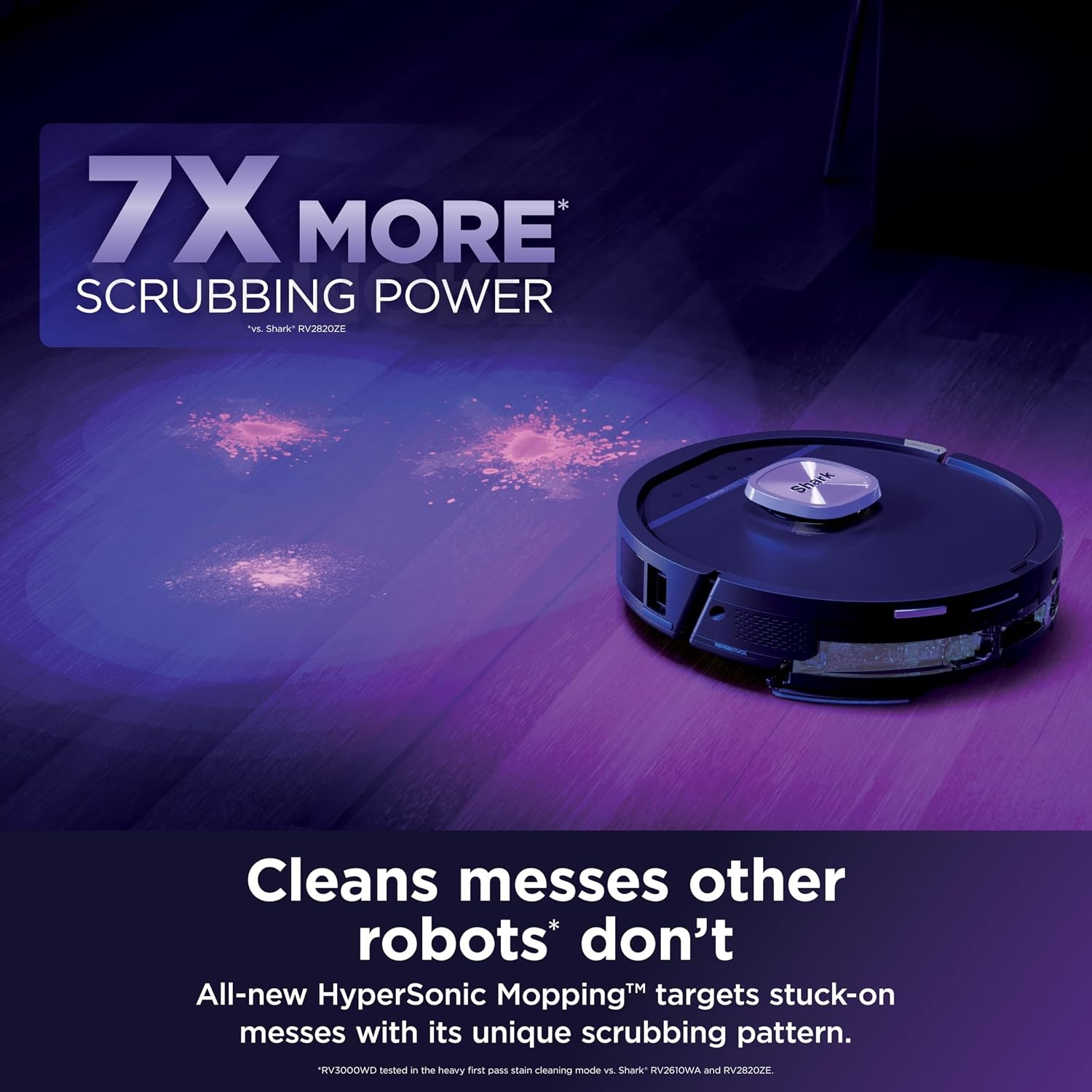image:imageShark UV Reveal PowerDetect Wet amp Dry Robot Vacuum AV3000XEBlack