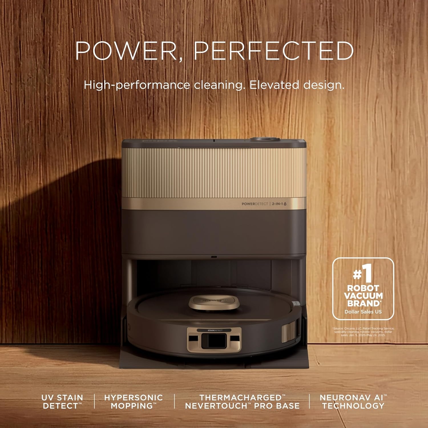 image:imageShark UV Reveal PowerDetect Wet amp Dry Robot Vacuum AV3000XEEspresso