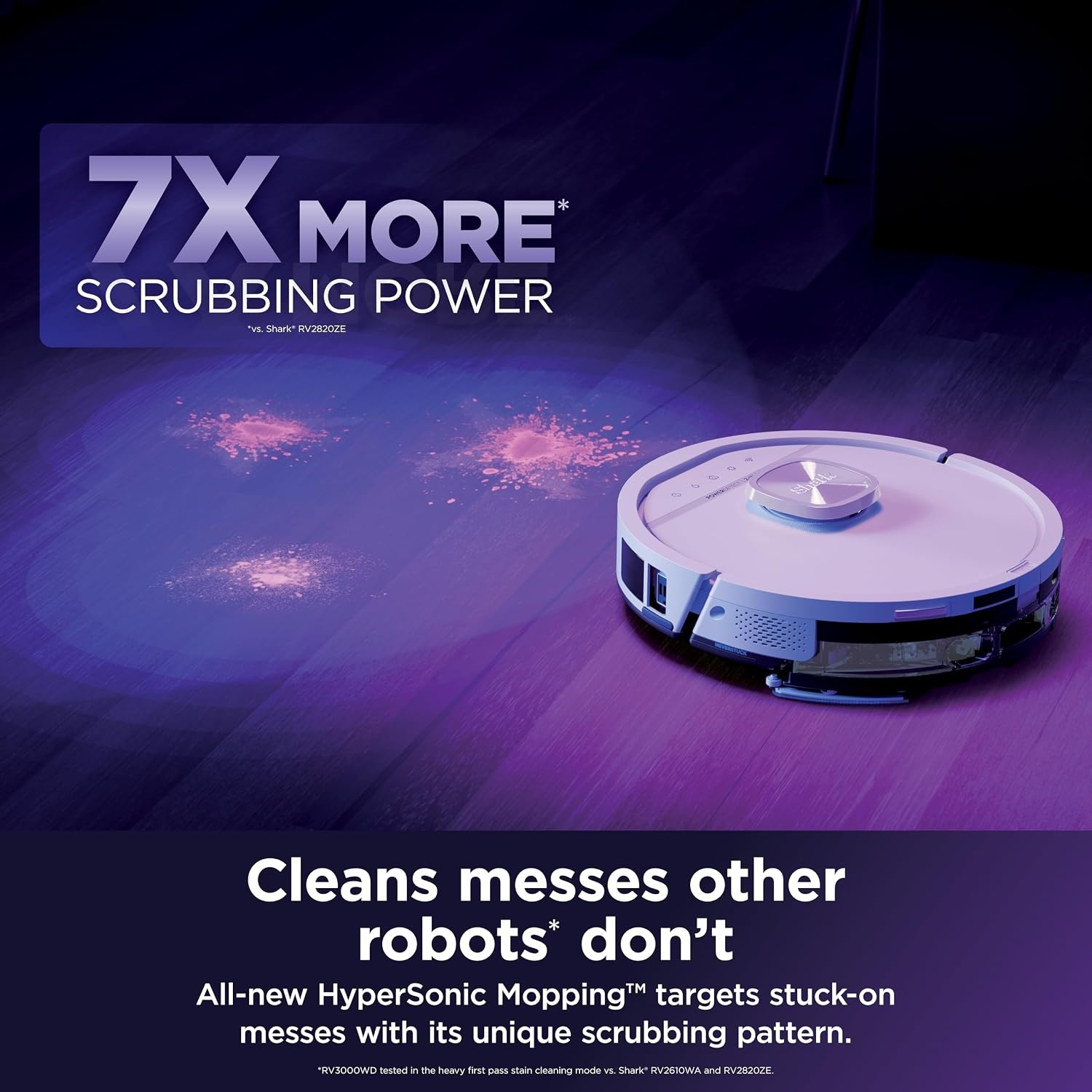 image:imageShark UV Reveal PowerDetect Wet amp Dry Robot Vacuum AV3000XEWhite