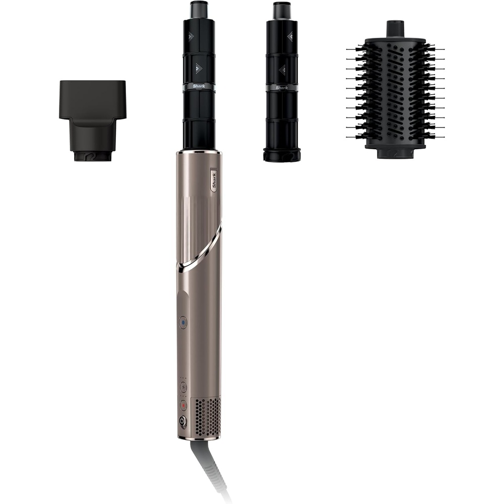 image:imageShark FlexStyle Air MultiStyler amp Drying System Coanda Black HD440BKMocha Silver Winter Special