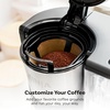 Ninja Fresh Brew Coffee Maker, 14 Cup Glass Carafe, Stainless Steel, CE451(14 Cup)