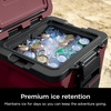 Ninja FrostVault™ 45qt Cooler with Wheels, Dry Storage Drawer, Slate Gray(Merlot)