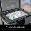 Ninja FrostVault™ 45qt Cooler with Wheels, Dry Storage Drawer, Slate Gray(Slate Gray)