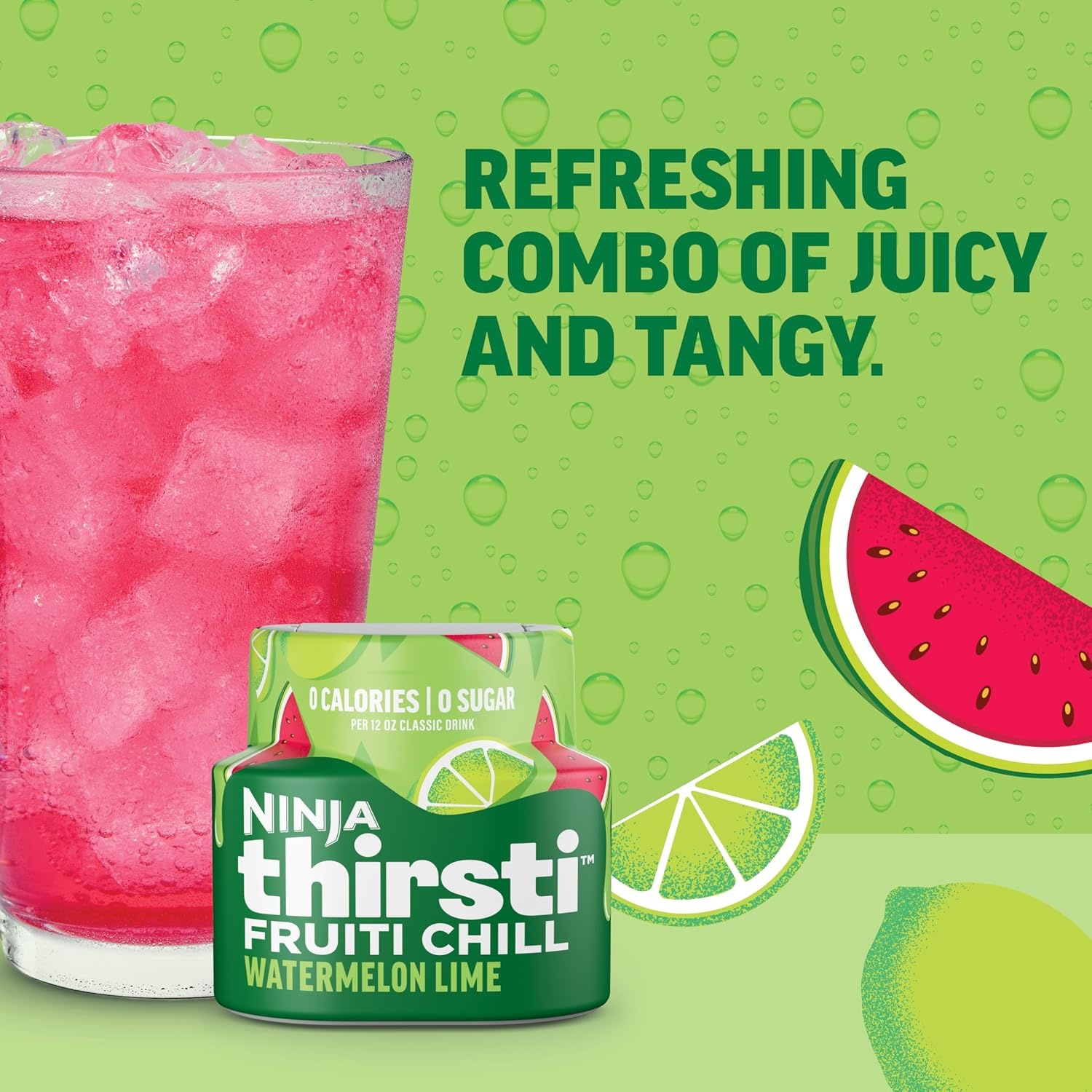 image:imageNinja Thirsti Flavored Water Drops Berry Burst Zero CaloriesFruiti Variety Pack