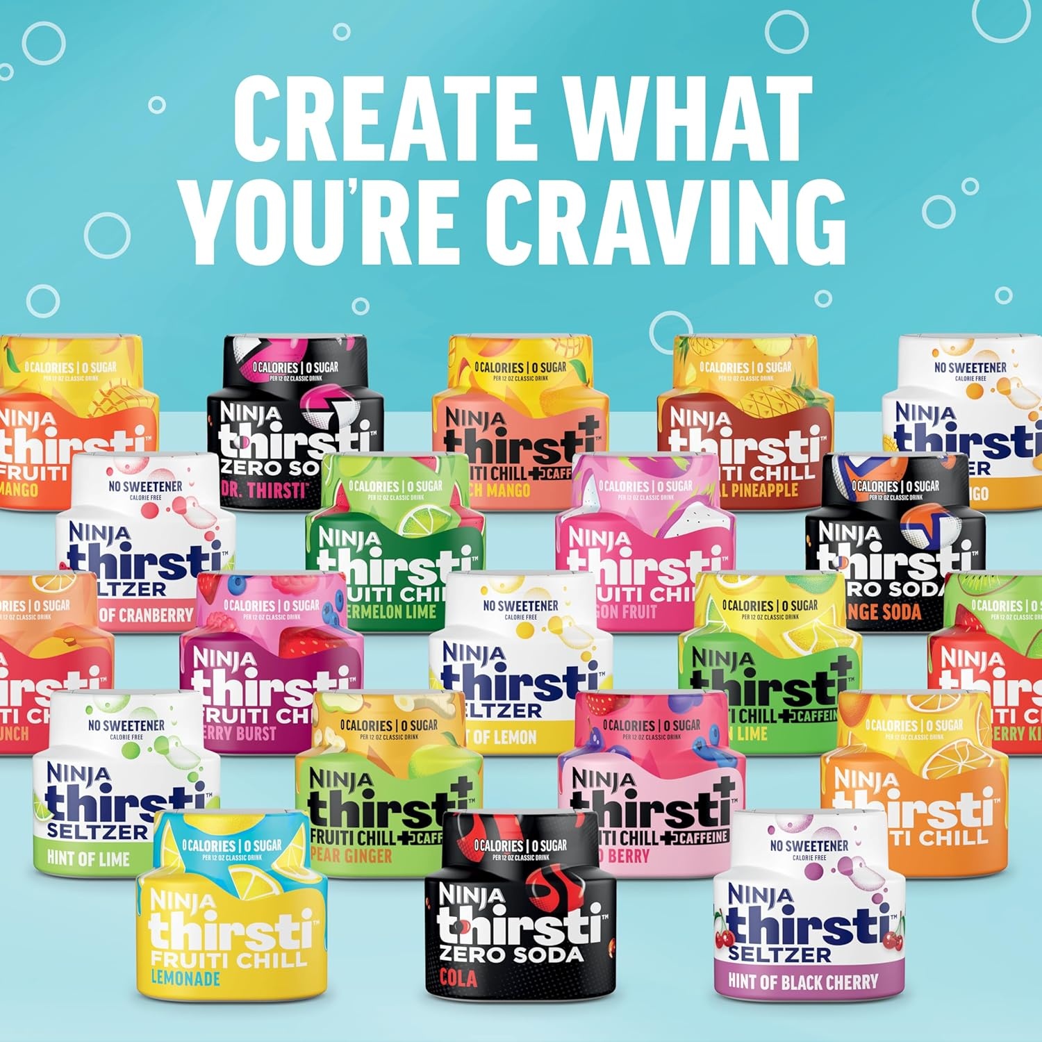 image:imageNinja Thirsti Flavored Water Drops Berry Burst Zero CaloriesTropical Pineapple