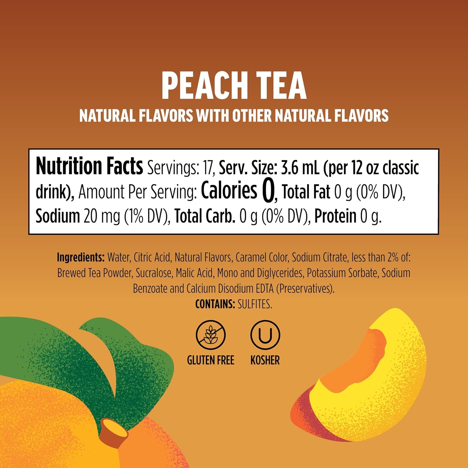 image:imageNinja Thirsti Flavored Water Drops Fruiti Chill Lemon Lime Zero CaloriesPeach Iced Tea