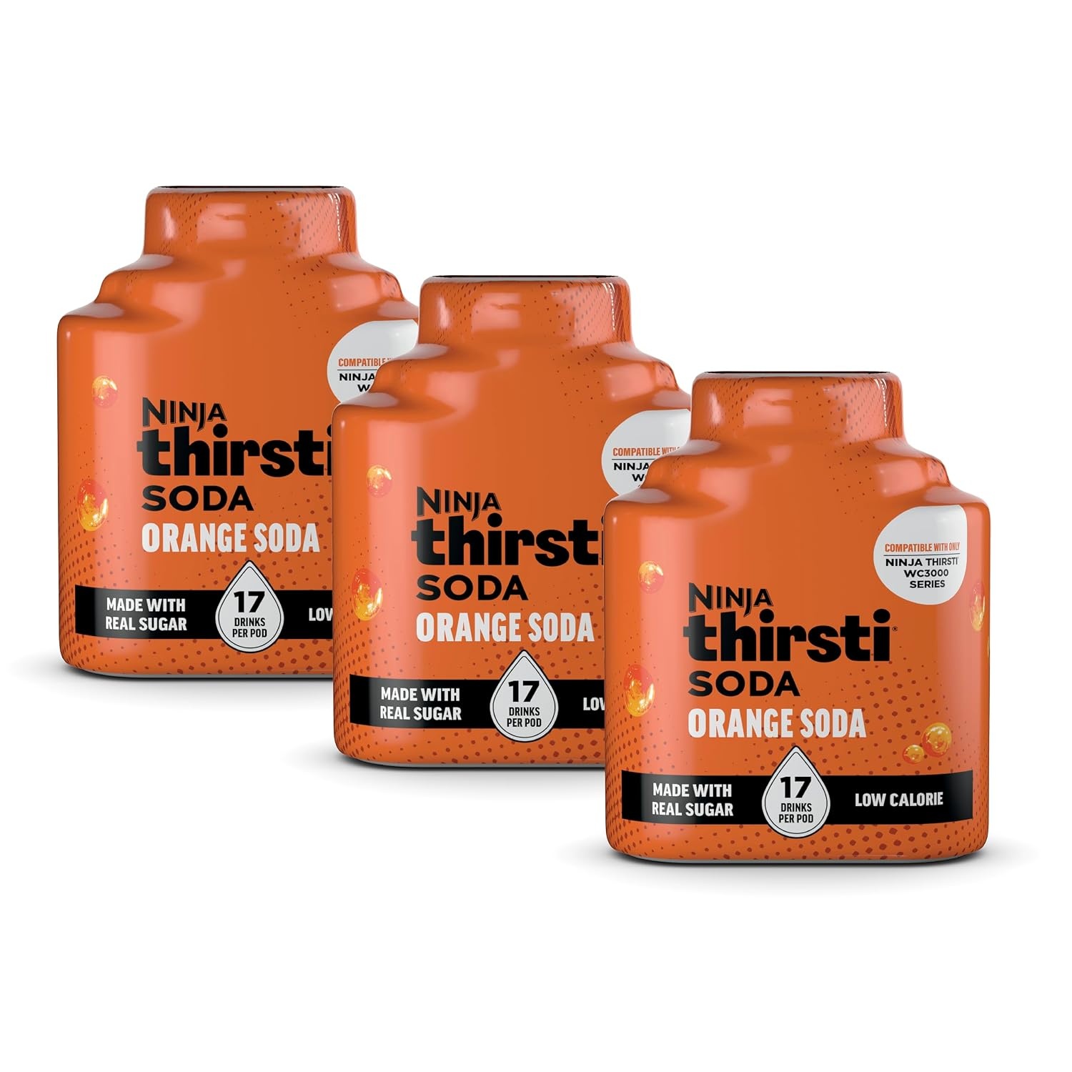 image:imageNinja Thirsti Flavored Water Drops Zero Soda Orange Soda Zero Calories1 Fl Oz Pack of 3