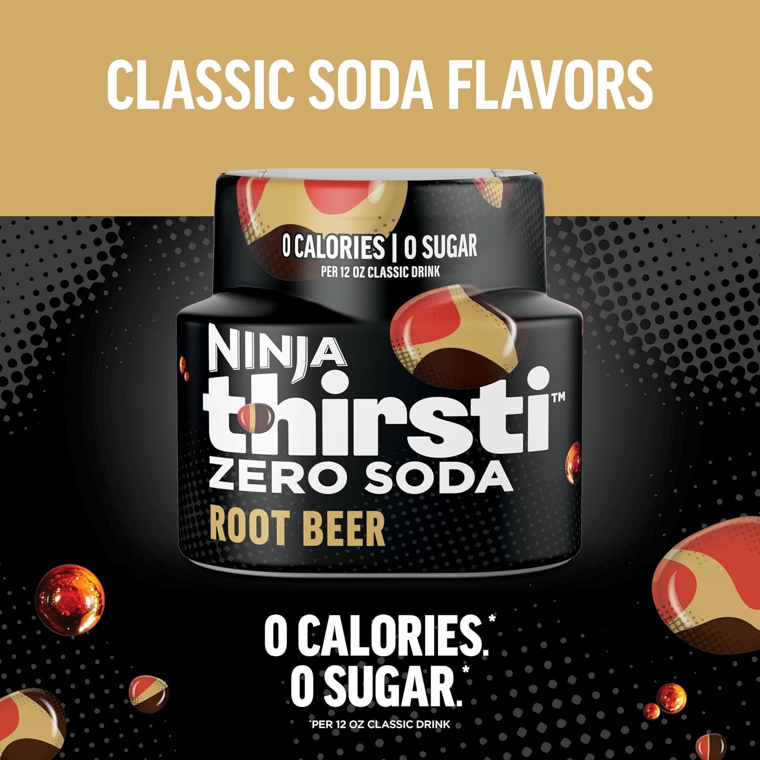image:imageNinja Thirsti Flavored Water Drops Zero Soda Orange Soda Zero Calories207 Fl Oz Pack of 3