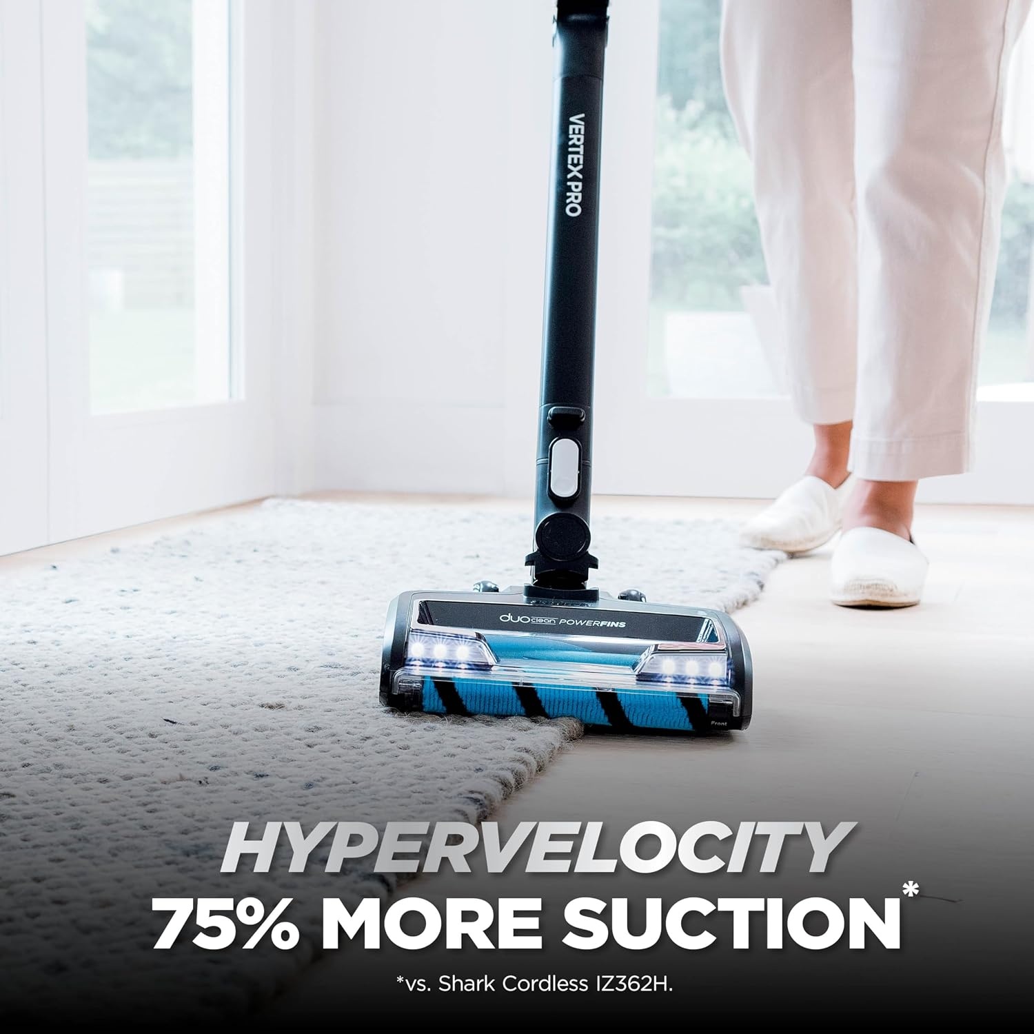 image:imageShark Cordless Pet Cordless Lightweight Stick Vacuum Cleaner IY143HBlack