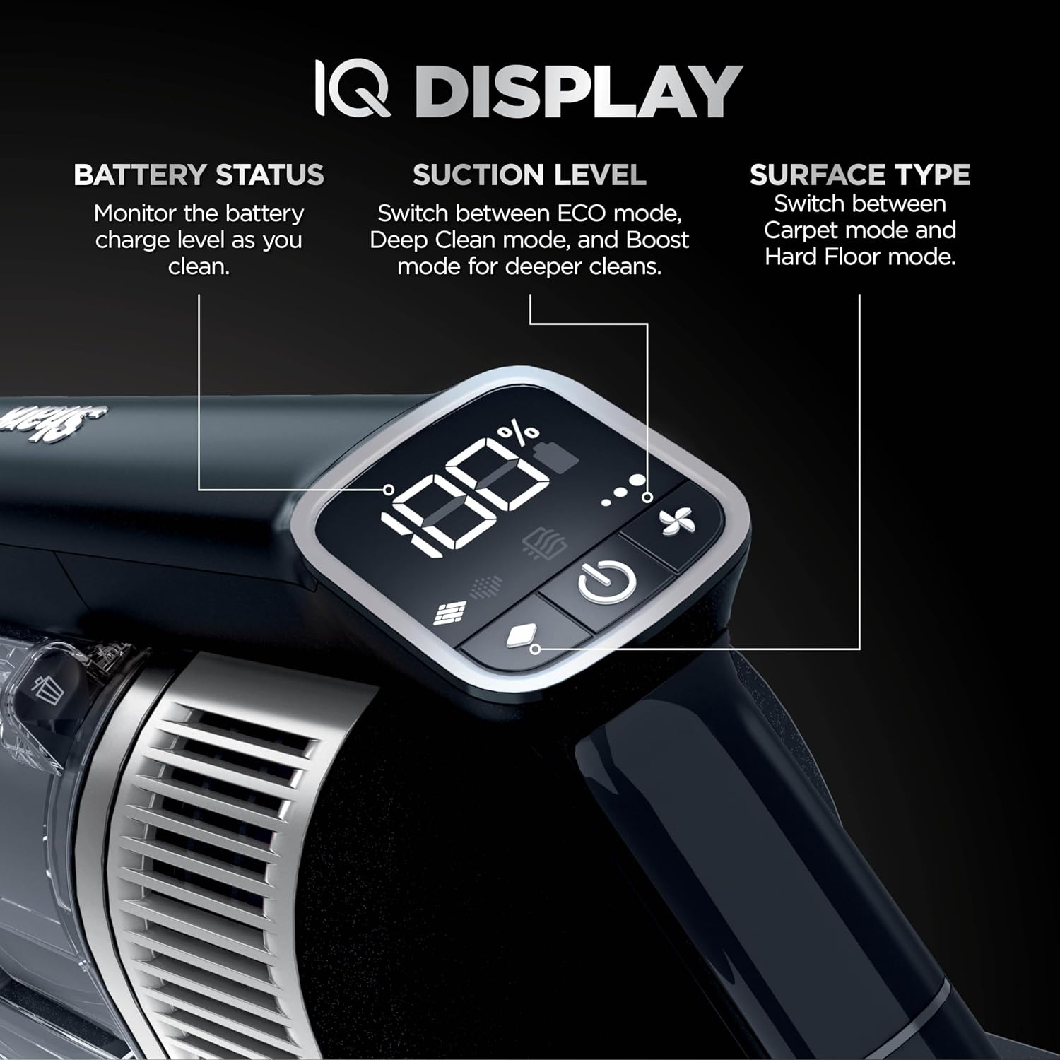 image:imageShark Cordless Pet Cordless Lightweight Stick Vacuum Cleaner IY143HBlack