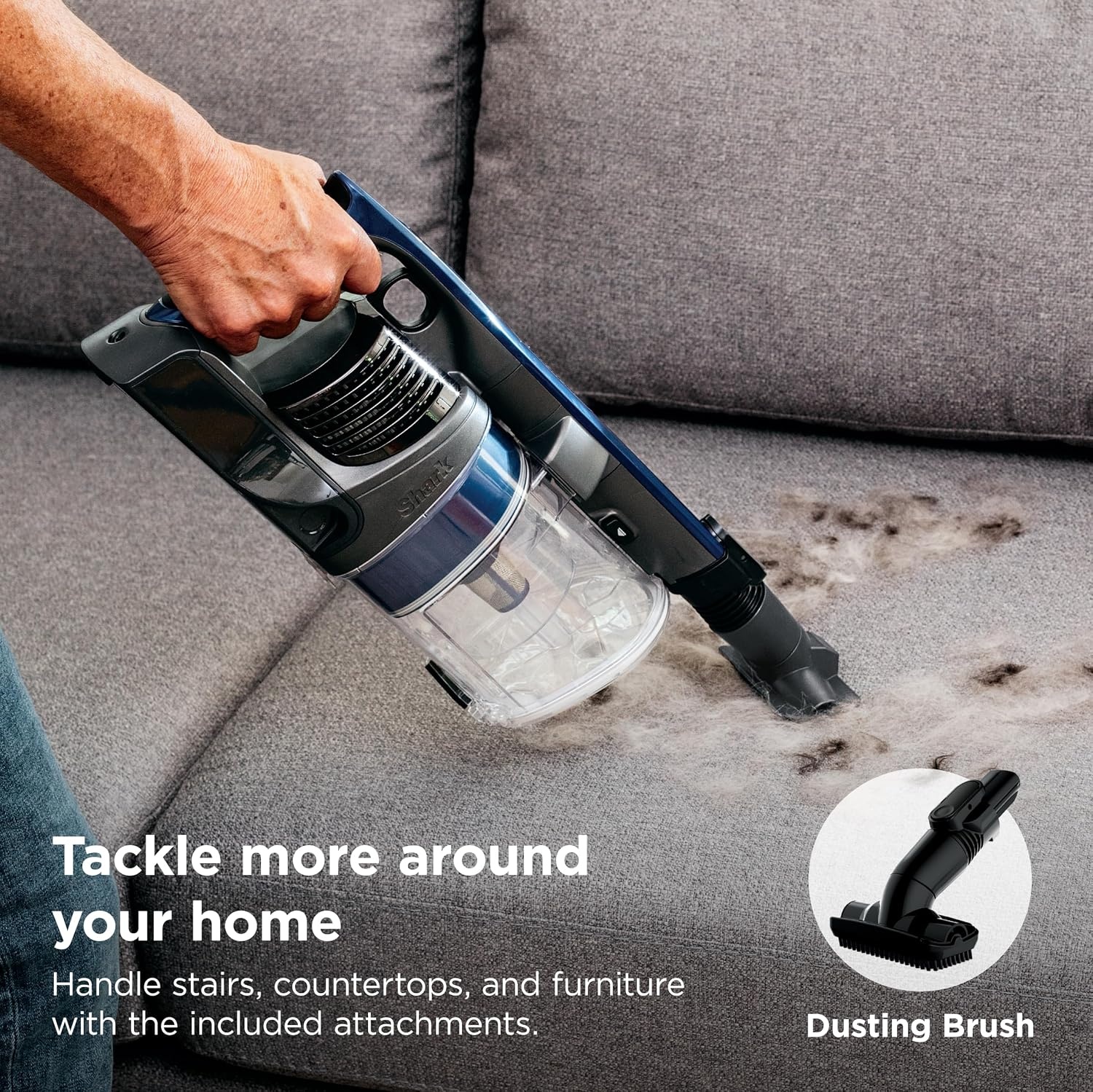 image:imageShark Cordless Pet Cordless Lightweight Stick Vacuum Cleaner IY143HBlue