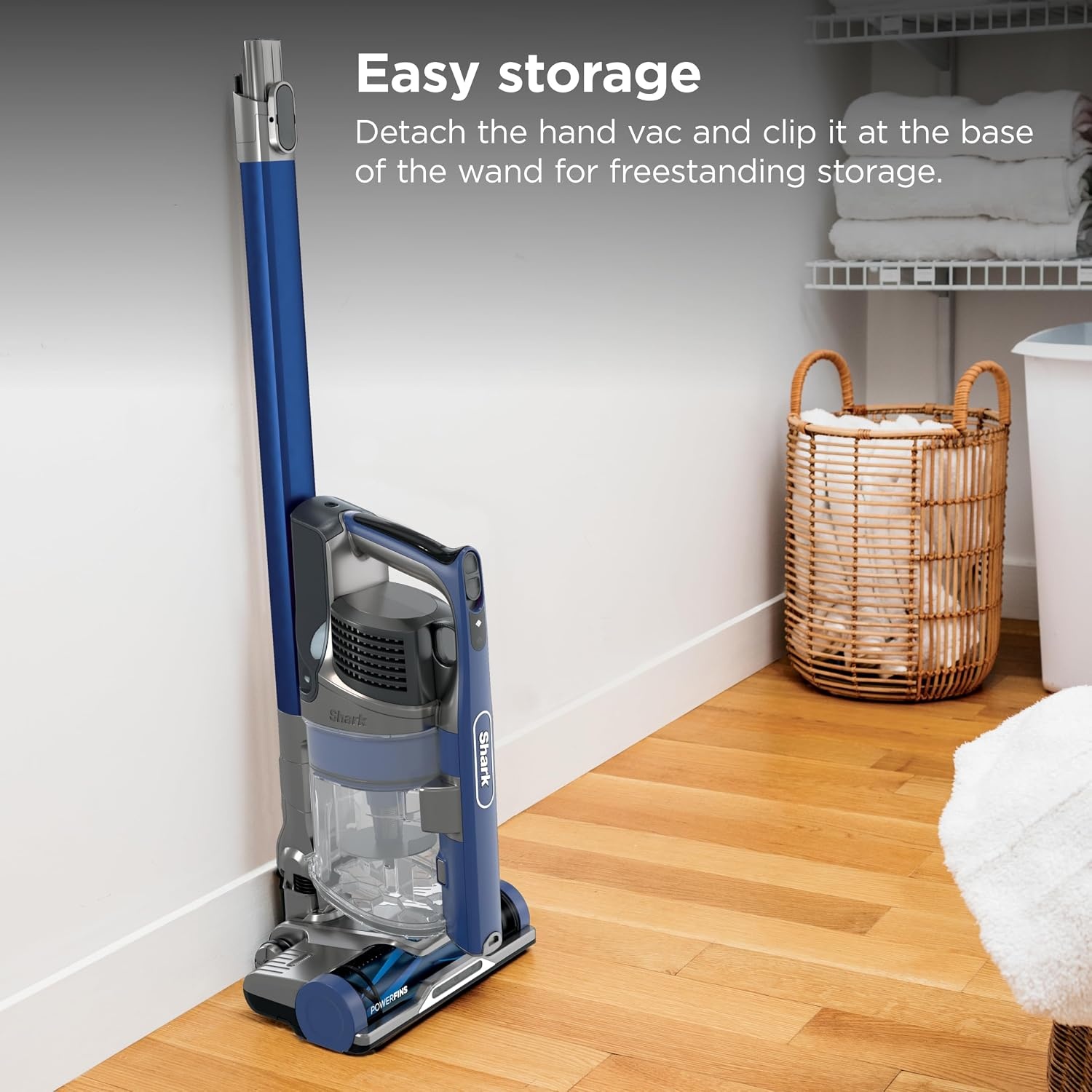 image:imageShark Cordless Pet Cordless Lightweight Stick Vacuum Cleaner IY143HBlue