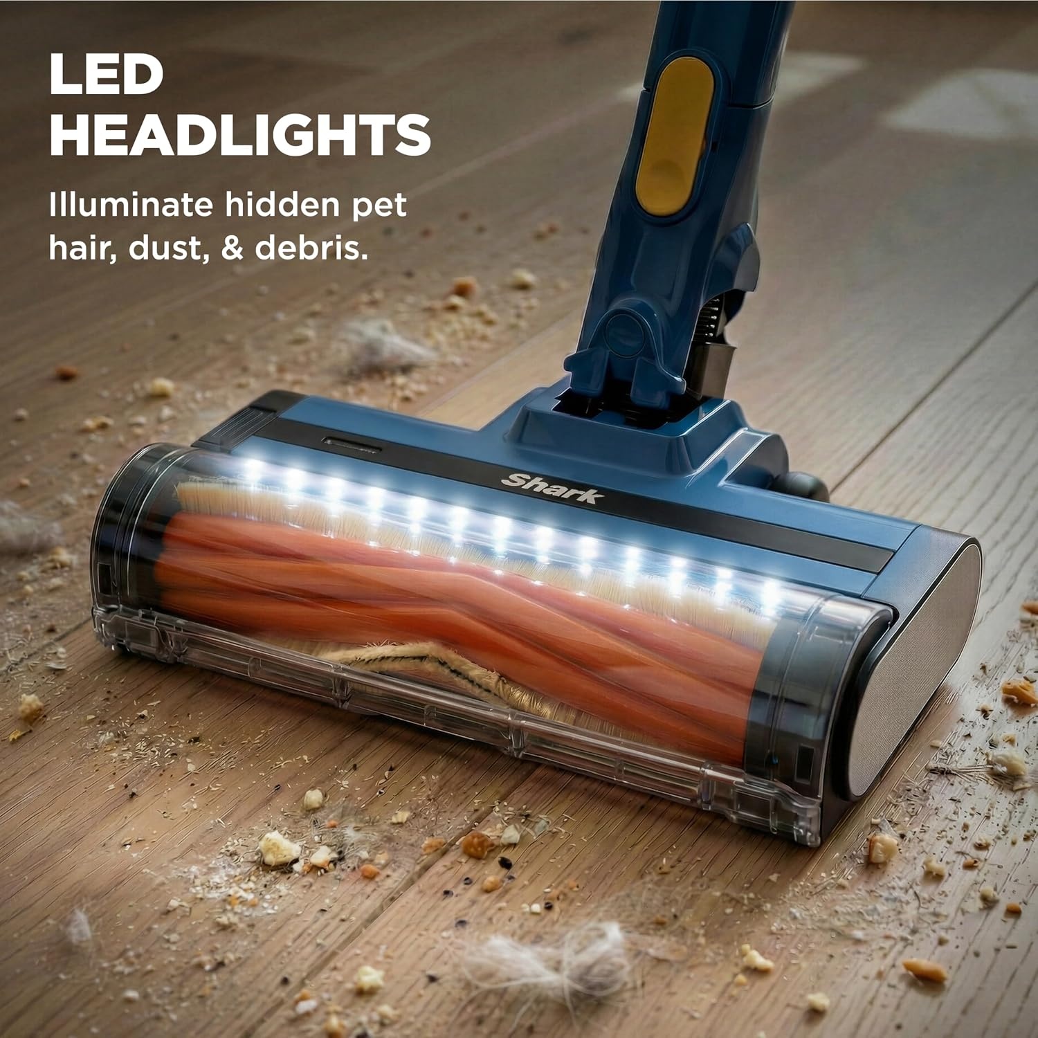 image:imageShark Cordless Pet Cordless Lightweight Stick Vacuum Cleaner IY143HMoonlight Blue