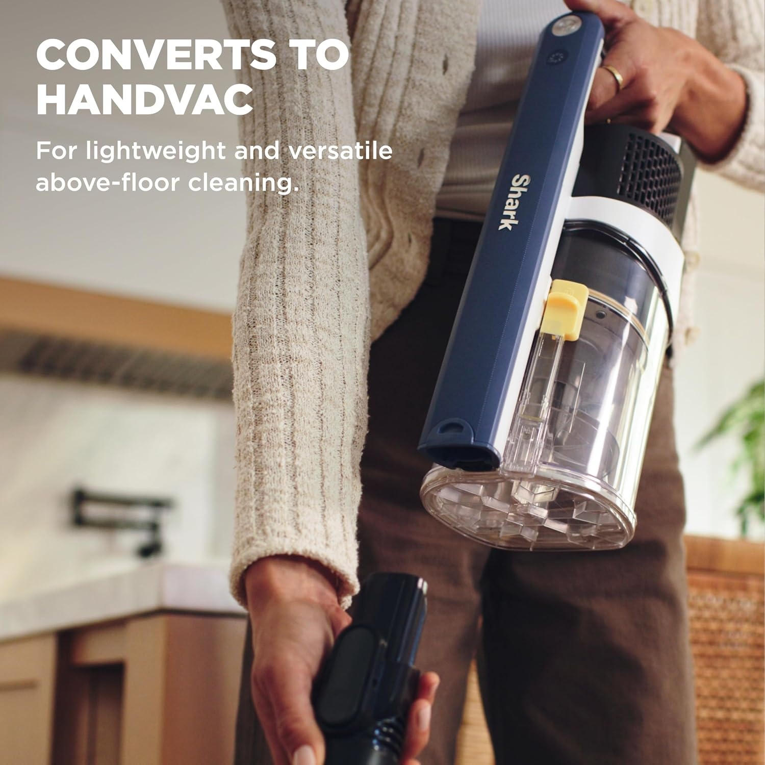 image:imageShark Cordless Pet Cordless Lightweight Stick Vacuum Cleaner IY143HMoonlight Blue
