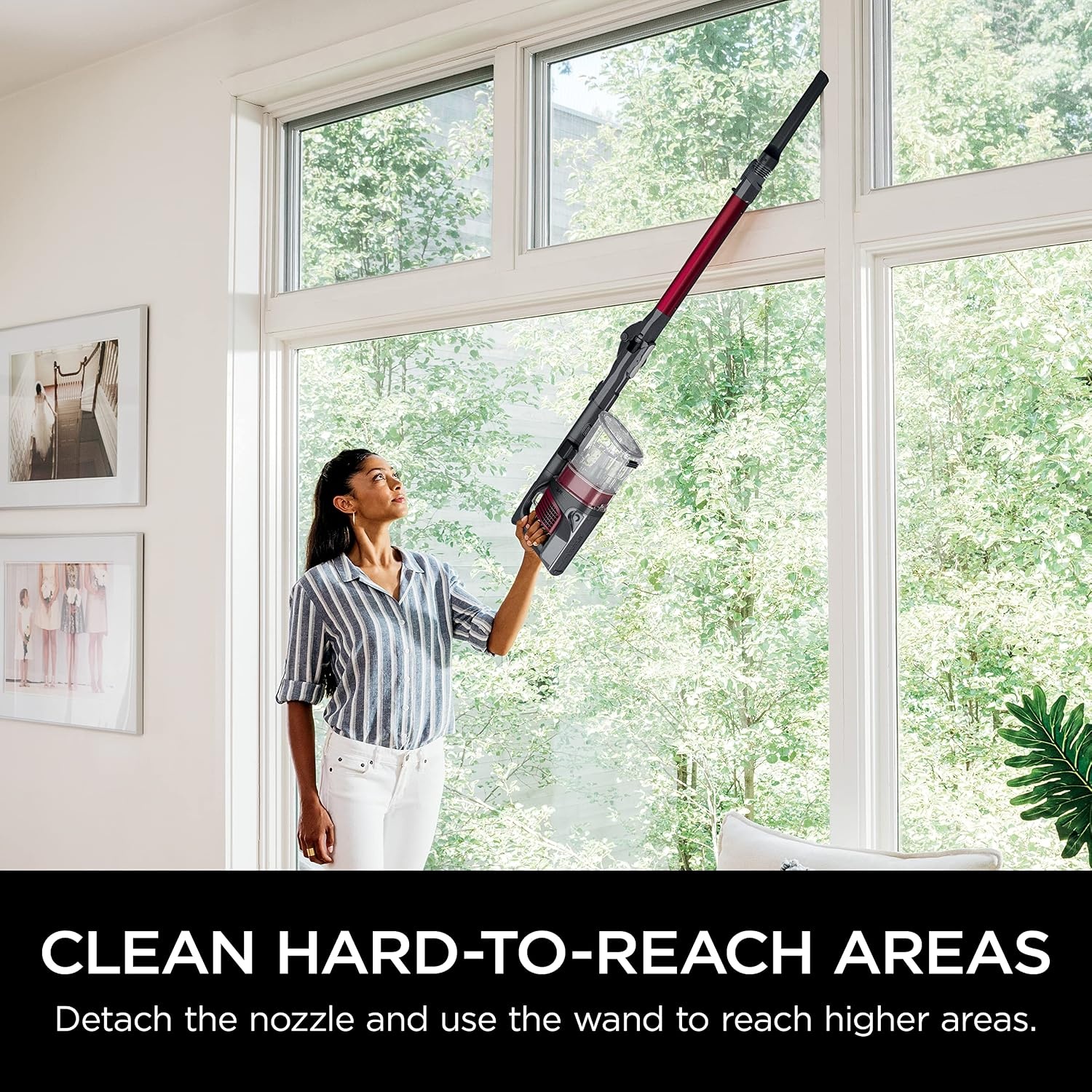 image:imageShark Cordless Pet Cordless Lightweight Stick Vacuum Cleaner IY143HRaspberry